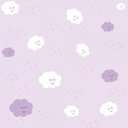 Ver imagem 1 de Papel de Parede Infantil Nuvem Menina