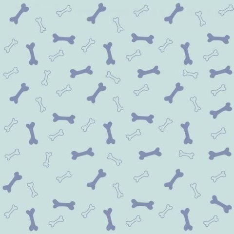 Papel de Parede Infantil Osso Cachorro