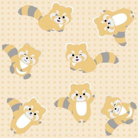 Papel de Parede Infantil Guaxinim