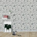 Ver imagem 2 de Papel de Parede Infantil Robô Ursinho Baby