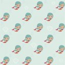 Ver imagem 1 de Papel de Parede Infantil Sereia Menina