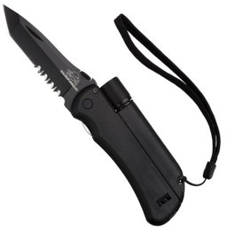 Canivete Multifunção com Pederneira e Mini Lanterna Survival - Guepardo Ca0800 - 1