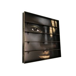 Expositor Porta Esmaltes Organizador Fundo Decorativo - 3