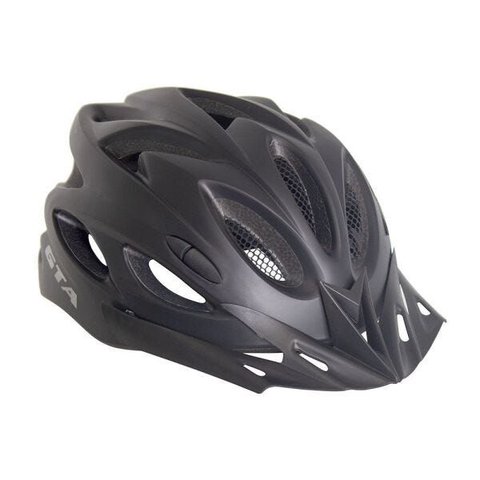 Capacete Bike Mtb com Led e Regulagem Nx Gta Preto Fosco - G