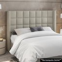 Ver imagem 2 de Cabeceira Cama Box King 195cm Pisa P02 Bouclé Cru - Mpozenato