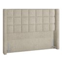 Ver imagem 1 de Cabeceira Cama Box King 195cm Pisa P02 Bouclé Cru - Mpozenato
