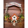 Enfeite de Porta de Entrada Guirlanda de Flores - 70cm - Grande - 3