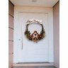 Enfeite de Porta de Entrada Guirlanda de Flores - 70cm - Grande - 2