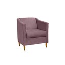 Ver imagem 1 de Poltrona Decorativa Tila Sala Recepção Escritório - Lobo Shopp:rose