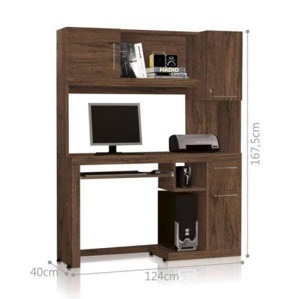 Mesa para Computador Office Everest - Rovere Italiano | MadeiraMadeira