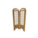 Ver imagem 1 de Biombo Trabalhado 2 Folhas C/ 04 Pezinhos