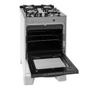 Ver imagem 4 de Fogão Suggar Neo Glass 4 Queimadores Prata Bivolt FGVNG410PRIX