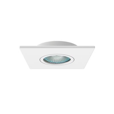 Spot de Embutir Orientável Face Plana AR70 GU10 Interlight IL0090-GZ-BM ...