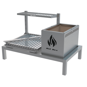 Parrilla de Alvenaria 74x45 com Grelha Argentina