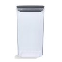 Ver imagem 1 de Pote Hermético Cristal Plasvale Porta Mantimentos 1,5L Condimentos Transparente