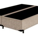 Ver imagem 3 de Base Box Casal Bipartido Crisle Suede Bege 40x138x188