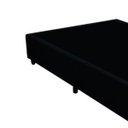 Ver imagem 3 de Base Box Casal Crisle Suede Preto 40x138x188