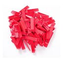 Ver imagem 3 de Kit 100 Cunhas Niveladoras Piso Cerâmico Profissional