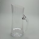 Ver mais imagens de Jarra de Cristal 900ml Transparente 22x10x10cm Água Suco Chá Bebidas Mesa Detox