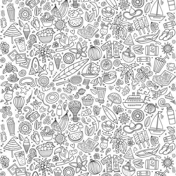 Papel de Parede Desenho Colorir Space 4 rolos de 2,7x0,57m