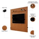 Ver imagem 3 de Painel Tv 75 Pol 250cm Suspenso Ripado Noah D04 Freijó - Mpozenato