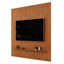 Ver imagem 5 de Painel Tv 75 Pol 250cm Suspenso Ripado Noah D04 Freijó - Mpozenato