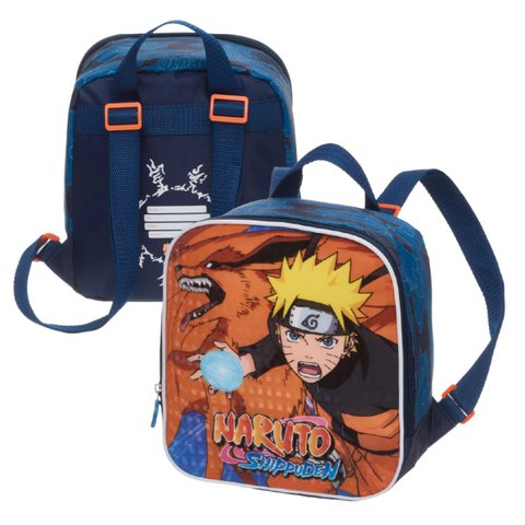 Lancheira Naruto Térmica Escolar Kurama 978C11 Pacific