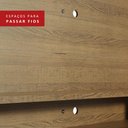 Ver mais imagens de Painel para Tv até 60 Polegadas Madesa Alfa com Nicho - Rustic