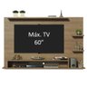 Painel para Tv até 60 Polegadas Madesa Alfa com Nicho - Rustic - 5