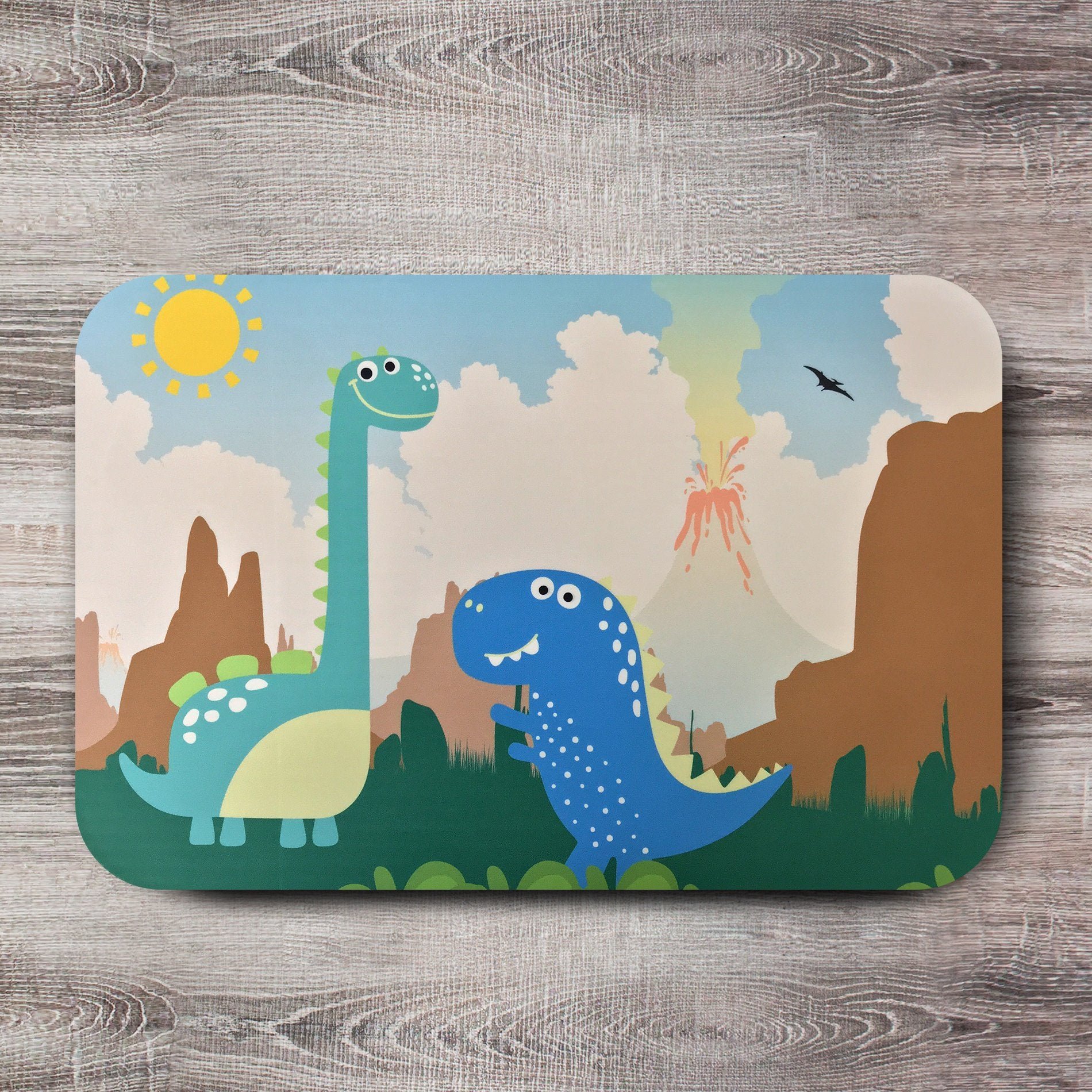 Tapete Infantil Dinossauro Baby para Quarto 40x60cm - 2