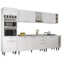 Ver imagem 1 de Armário de Cozinha CP07 com Pia 150cm Pérola Z34 Branco - Mpozenato