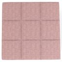 Ver imagem 7 de Puff Decorativo para Sala de Estar Quadrado Milano 90x90cm W01 Linho Rosa - Lyam Decor