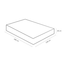 Colchão Casal ORTOBOM Viscomemory (138X188X28) - Espuma Viscoelástica Ortobom - 3