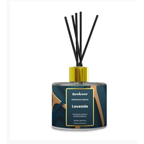 Difusor de Aromas de Varetas Ambiente Perfuma Sala Quarto:lavanda