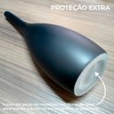 Ver imagem 3 de Peça De Xadrez Rei Decoração Em Cerâmica Preto Fosco