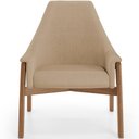 Ver imagem 3 de Kit 02 Poltronas Decorativa para Sala de Estar Sakura L02 Linho Bege Escuro - Lyam Decor