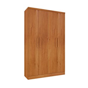 Guarda Roupa Roupeiro Amsterdan 4 Portas Cinamomo - Tcil Móveis