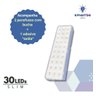 Luminária de Emergência Led Bivolt 30 Leds 100lm Segurimax - 4