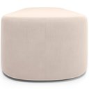 Ver imagem 7 de Puff Decorativo Orgânico para Living Quarto 195cm Doha W01 Suede Bege - Lyam Decor