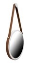 Ver imagem 2 de Espelho Redondo Adnet Alça 60cm + Suporte - Premium Luxo - Branco