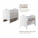 Ver imagem 6 de Conjunto Quarto de Bebê 1 Berço Alegria 1 Cômoda 4 Gavetas 1 Porta Espresso Móveis Branco
