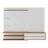 Painel com Suporte para TV até 65 Polegadas 1 Porta e Prateleiras Multimóveis MP1073 Branco/Rustic - 5