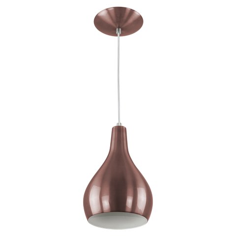 Pendente Nepal Drop Premium Gourmet em Aluminio Gold Rose