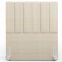Ver imagem 3 de Cabeceira Cama Box Painel Solteiro 100 Cm Dália W01 Linho Palha - Lyam Decor