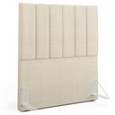 Ver imagem 2 de Cabeceira Cama Box Painel Solteiro 100 Cm Dália W01 Linho Palha - Lyam Decor