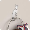 Ver imagem 2 de Kit 10 Ganchos De Parede Decorativo Pendurador De Bolsa C.C