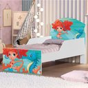 Ver imagem 1 de Cama Infantil Pequena Sereia Encantada