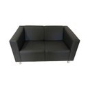 Ver imagem 4 de Sofá Nilo Sala Recepção 2 Lugares - Preto - Cor: Preto