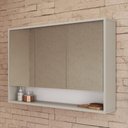 Ver imagem 5 de Armários Modulares de Banheiro Crart-CON007 5 Portas 4 Gavetas MDP 88,4cm Bege