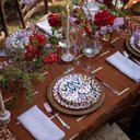 Ver imagem 2 de Prato Raso 26 Cm Unni Boho Oxford